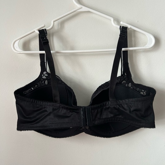 Just My Size Black Lace Women’s Bra - Picture 2 of 3